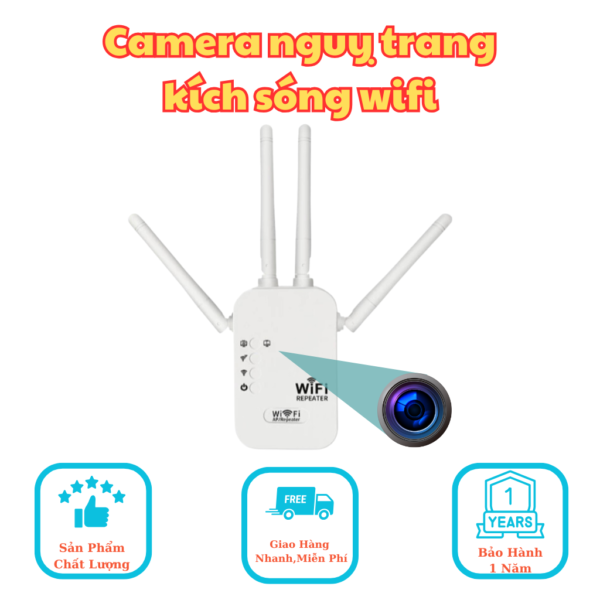 Camera Quay Lén Bộ Phát Wifi RT2W 4K - Hình Ảnh và Âm Thanh Chất Lượng Cao