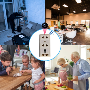 Camera Nguỵ Trang Ổ Cắm Điện wifi OD1