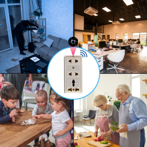 Camera Nguỵ Trang Ổ Cắm Điện wifi OD1 - Xem Trực Tiếp Từ Xa Trên Điện Thoại - Ảnh 5