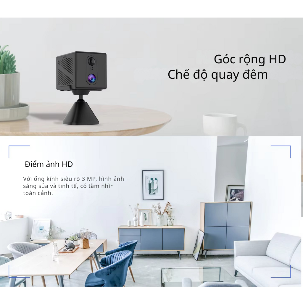 Camera Mini WiFi VSTARCAM CB70 3MP - Pin sử dụng lâu dài 8 Camera Mini WiFi VSTARCAM CB70 3MP - Pin sử dụng lâu dài - Ảnh 8